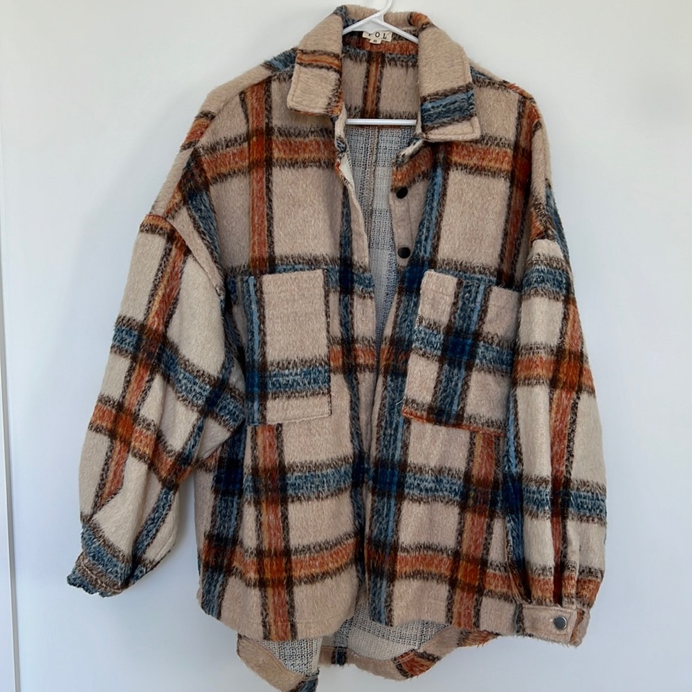 POL oversized Shacket size Small